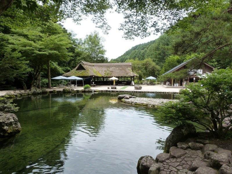 白根魚苑の風景