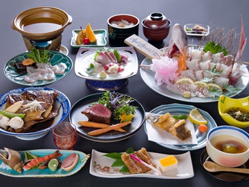 *【沖ノ島会席一例】ちょっぴり贅沢に海鮮を愉しむ。全13品